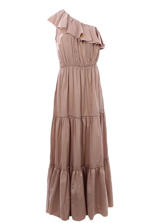 Cotton and silk long dress FEDERICA TOSI | FTE21AB1720PP00380006
